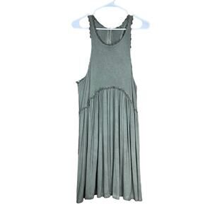 Chelsea & Violet Sleeveless Dress Olive Green Size Small NWT